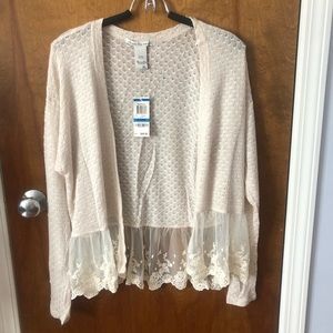 American Rag Lace Cardigan